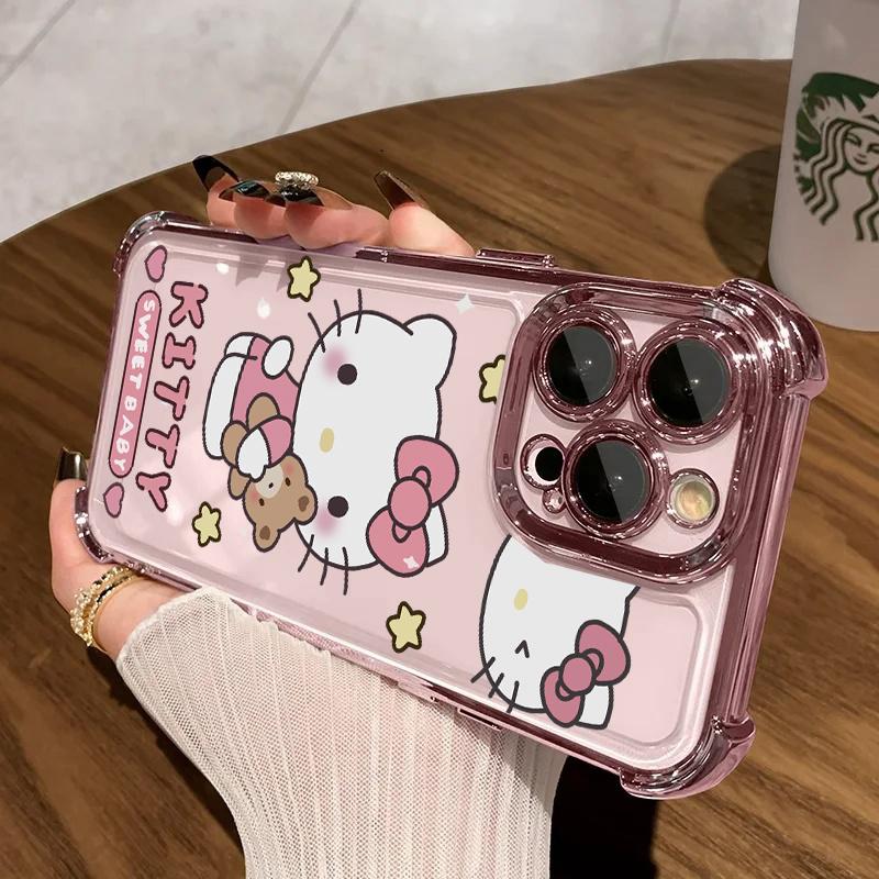 Милый ударопрочный чехол Hello Kitty для Huawei Honor 600 400 Lite Pro X9D X9A X9B X8C X8B X8A X7D X7A X6C X6D X6A X5B X5C 5G