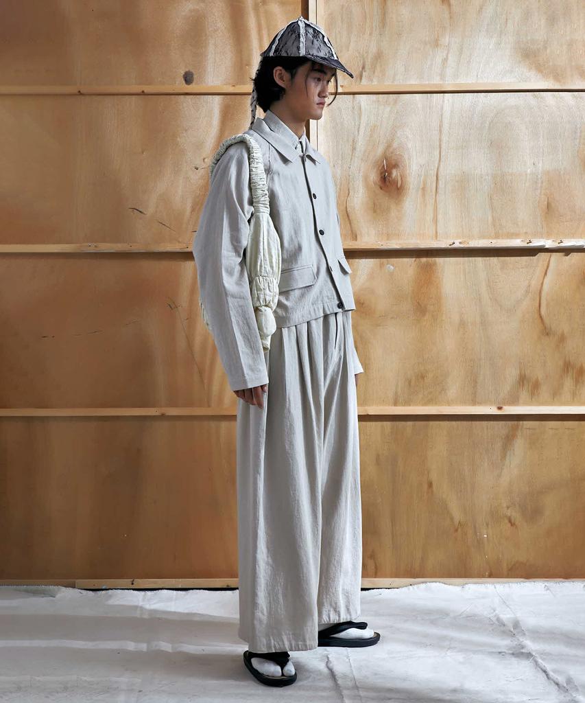 EASE Short Shirt Jacket_Natural