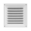 ZITIXO Ventilation Grille, Air Vent Cover, Wall/Ceiling Ventilation Cover, Indoor Replacement Ventilation Fan with Insect Screen, Ventilation Hood Lou