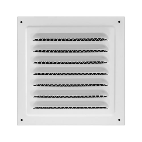 ZITIXO Ventilation Grille, Air Vent Cover, Wall/Ceiling Ventilation Cover, Indoor Replacement Ventilation Fan with Insect Screen, Ventilation Hood Lou