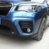 Glossy Black Front Fog Lamp Light Cover Frame Trim For Subaru Forester 2019-2022
