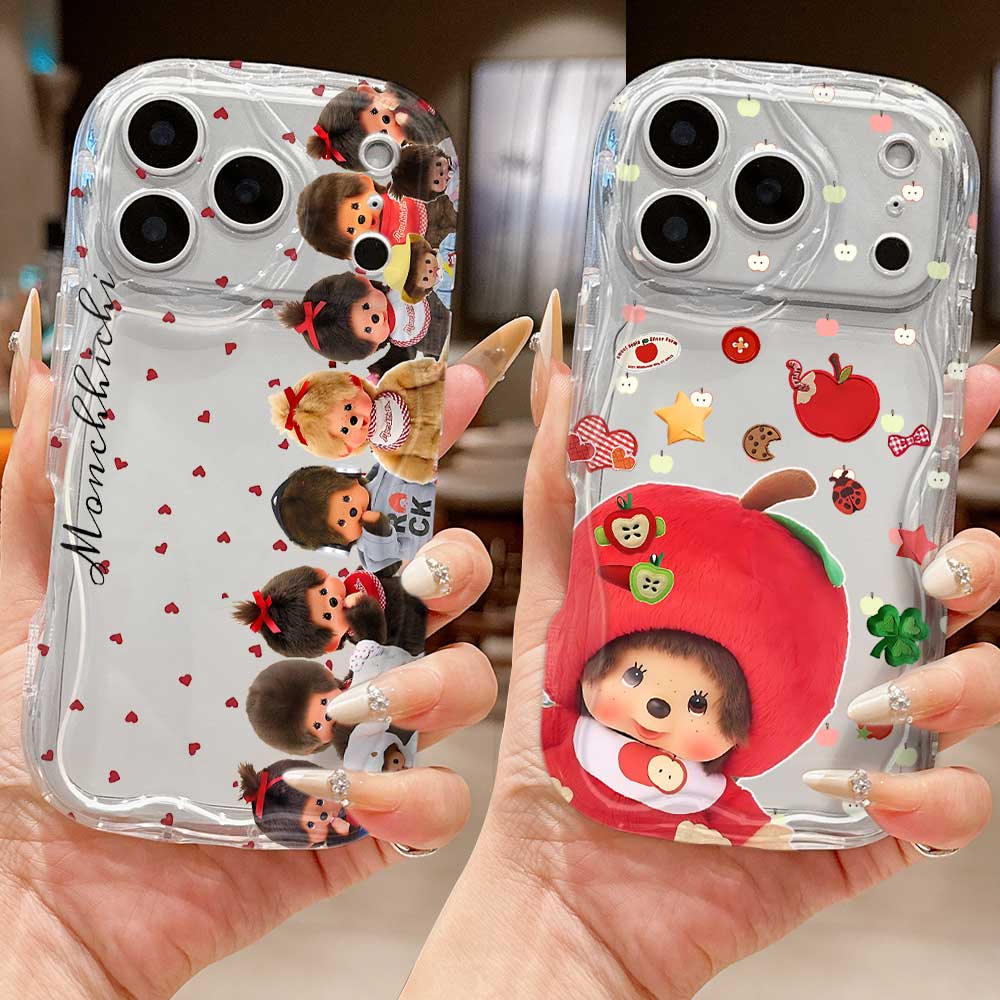 Милый Чехол для Телефона Ins M-Monchhichis Для Samsung Galaxy A17 M16 A56 A36 A26 A16 A06 A15 A54 A34 A24 A14 A04 A13 A73 A53 4G 5G