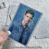 50pcs Anti-Scratch Card Protectors Glitter Card Cover Simple Card Holder  Photocard