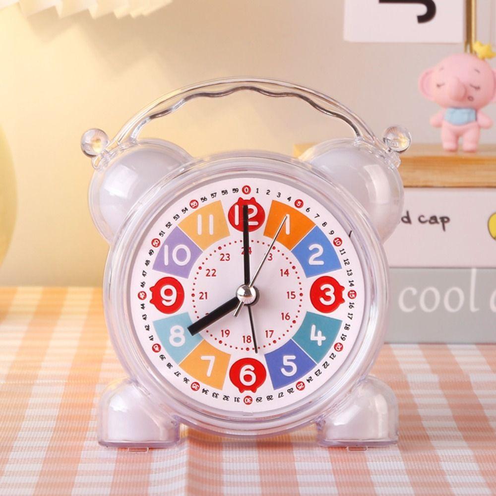 Anti-drop Children Desktop Clock Silent Table Alarm Clock Bedroom Bedside