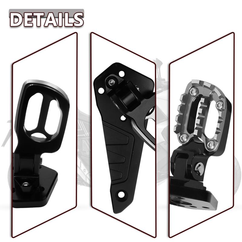 Для X-ADV750 XADV 750 X-ADV 750 2021-2023 2024 2025 Аксессуары для мотоцикла Складные пассажирские подножки Задние подножки Подножка