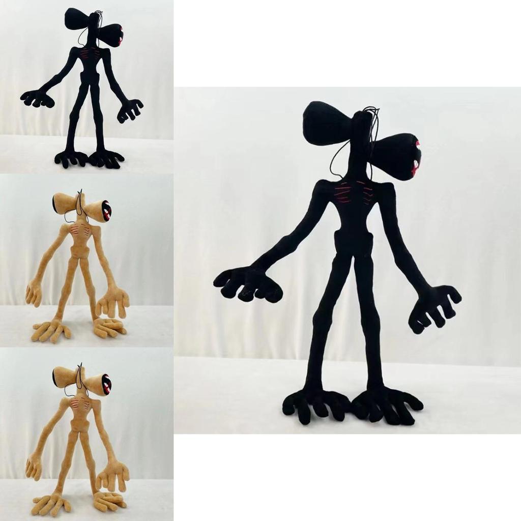 Плюшевая игрушка Голова Сирены 21,6 дюйма, мягкая набивная кукла, идеально подходит для фанатов ужасов и коллекционеров