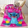 Lilo & Stitch Paradise Blanket Durable Comfort Suitable for Bedding Couch Bed Four Seasons Multipurpose Modern Gifts For Family Or Friends