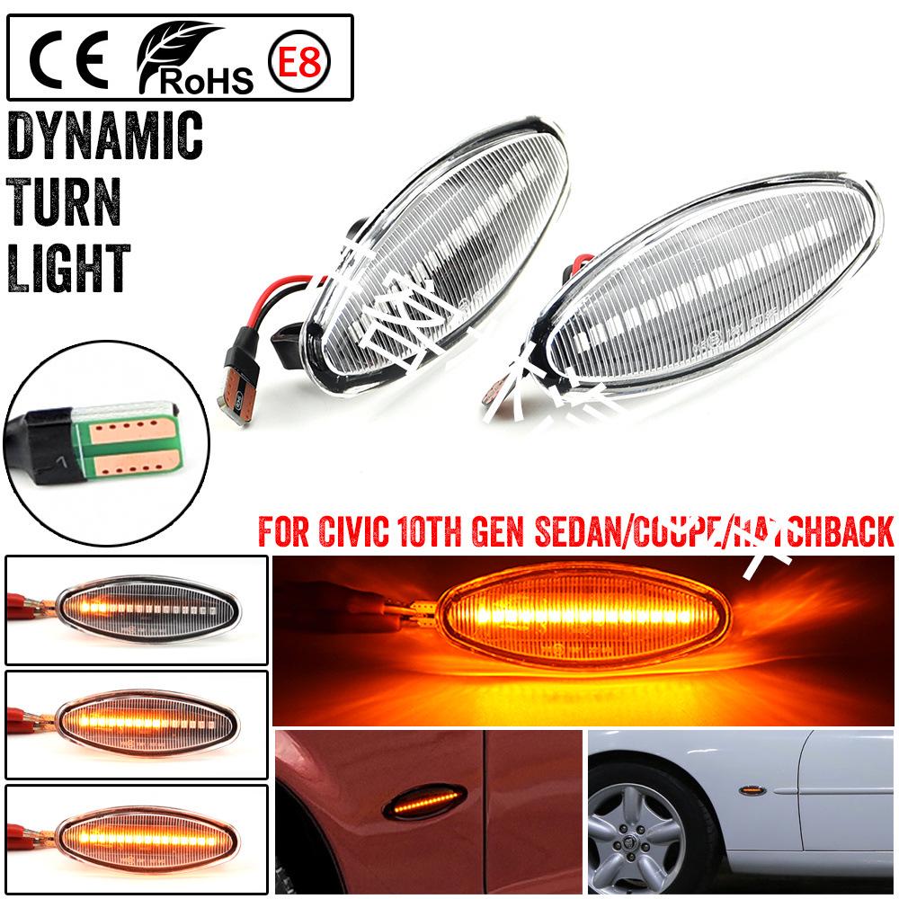 Ягуар XK8 (1997–2006 гг.) Светодиодный последовательный желтый указатель поворота, крыловой фонарь