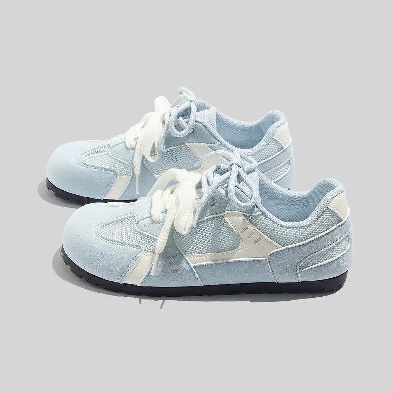Summer mesh breathable casual shoes new ins lightweight student soft-soled sports training shoes