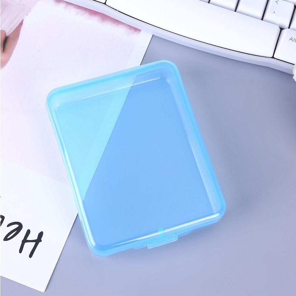 Dustproof Face Masks Portable Mask Storage Case Transparent Powder Puff  Case Storage Box