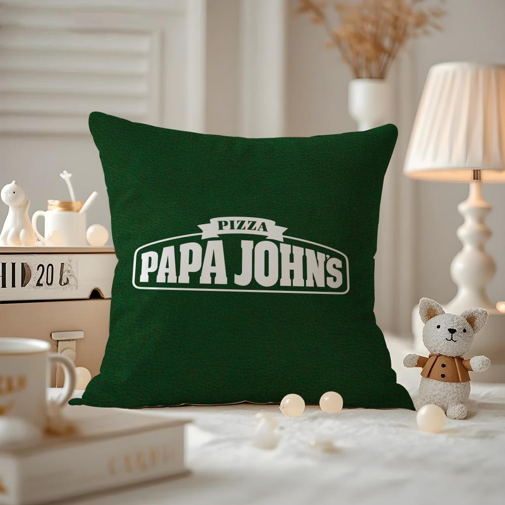 Papa John's Наволочка от пылевых клещей Наволочка на подушку Невидимая молния Шелковистый короткий плюш Чехол на подушку для дивана