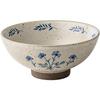 Japanese Retro 5.5-Inch Coarse Pottery Tall Bowl Handmade Dessert Bowl Homestay Rice Bowl Sugar Water Bowl Outlet
