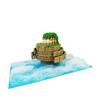 Sankei Studio Ghibli Series Laputa Castle In the Sky Laputa Castle Paper Craft Non-Scale MK07-33