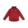 Puma × AC Milan Сезон 2020-21 Блок-колор Застежка-молния Худи Длинный рукав Футбольная футболка Мужские топы 758214-08