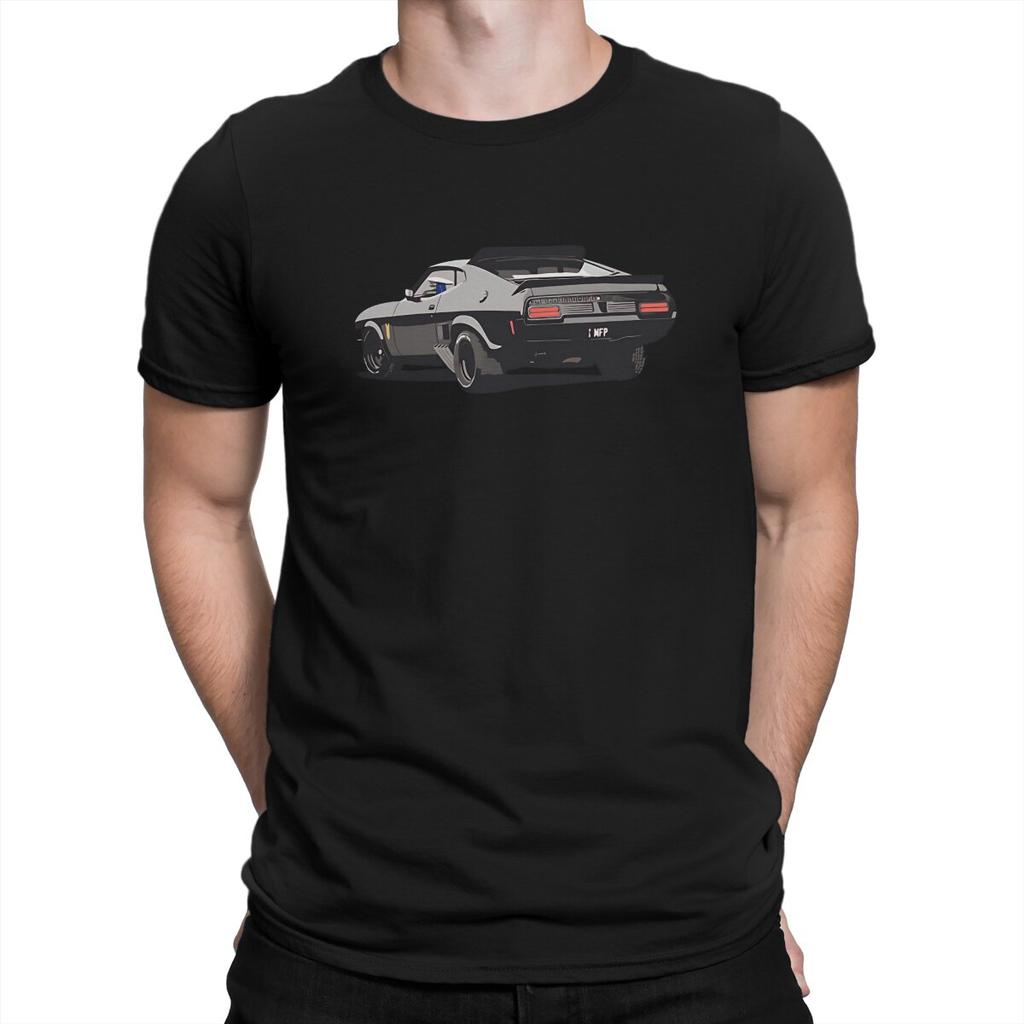 Interceptor Mad Max Movie T Shirt Graphic Crewneck TShirt Polyester Streetwear
