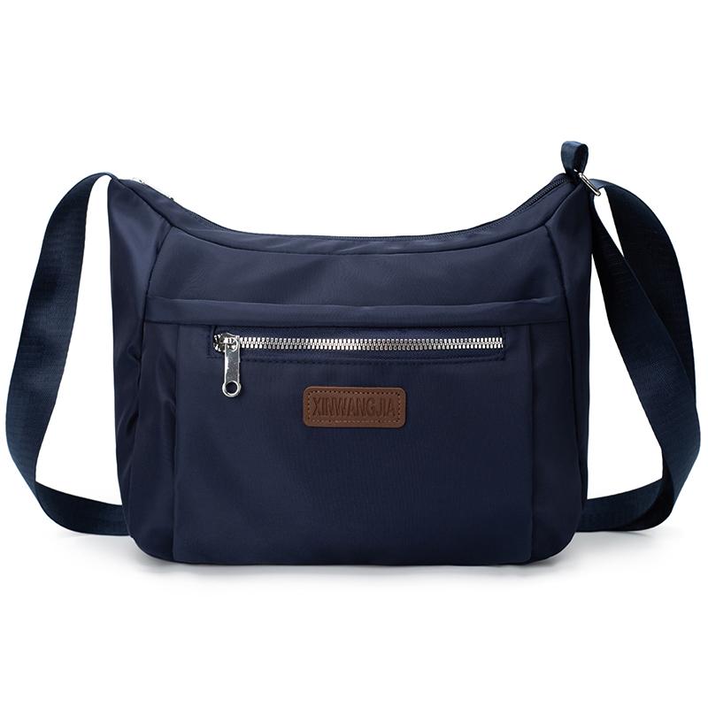 Водоотталкивающая нейлоновая сумка-мессенджер, большая вместимость, сумка для commuters, женская сумка через плечо