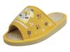 Sanrio Characters Health Sandals Women's Slippers SA-4190L (Pompompurin/Yellow, M)