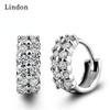 Lindon Women's Zircon Copper Alloy Earrings - Wedding Party Gift Pendant Earrings