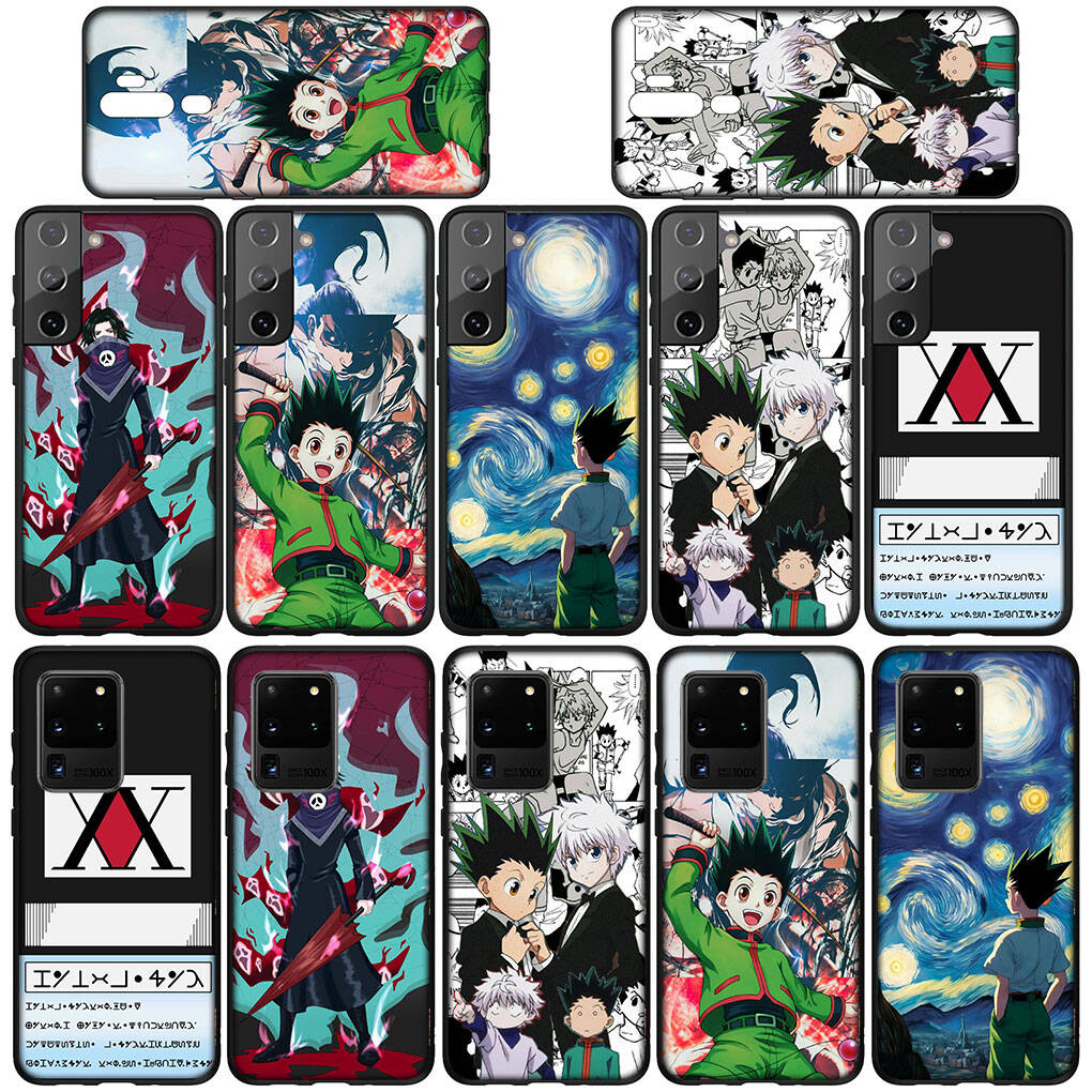 Case for Samsung Galaxy S25 S23 S22 S24 Ultra FE S8 A05 A06 A15 A16 A36 A37 A35 A54 A55 A56 A57 A25 A26 A53 Killua Hunter X Hunter Gon Freecss HunterX