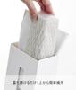 Ямазаки Дзицугё (Ямадзаки) Подставка для салфеток двухсторонняя, белая, Ш13 x Г10,8 x В24,5 см (при вертикальном использовании) Башня Горизонтальная Вертикальная Простая Замена