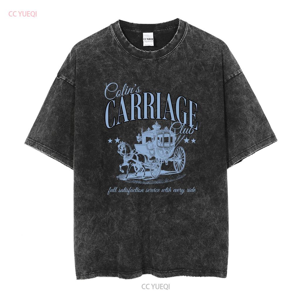 Футболка Colin Carriage Club Пенелопа Фан Сезон Леди Феррингтон Полин Вдохновлено Социальной Книгой Сплетни Милый винтажный Стирка