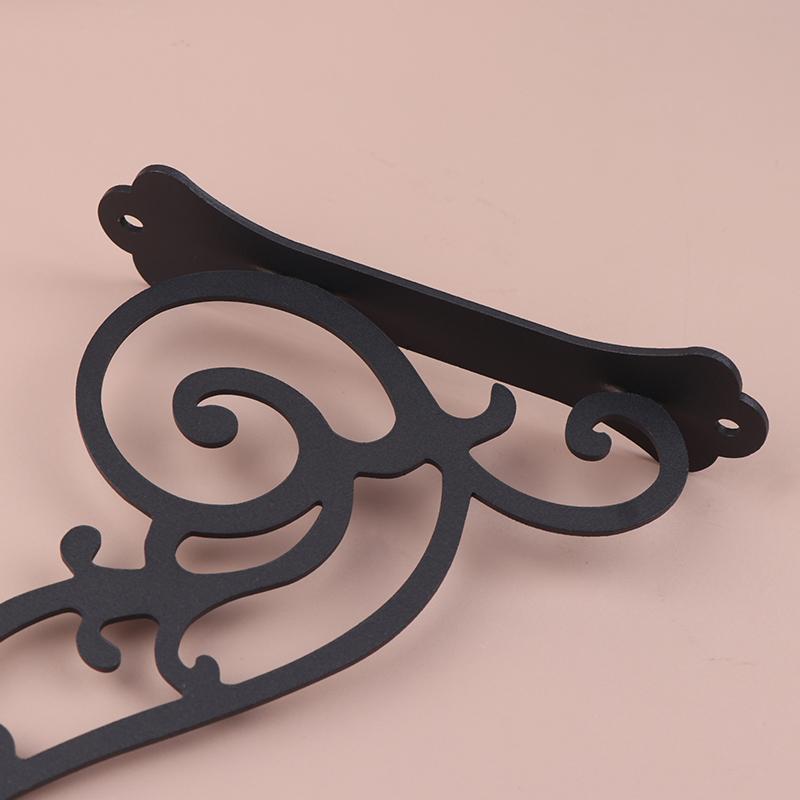 Hanging Bracket Hooks Hanger Wall Bird Flower Pot Basket Planter Lantern Metal Feeder Chime Wind Mount Hook Garden Decor