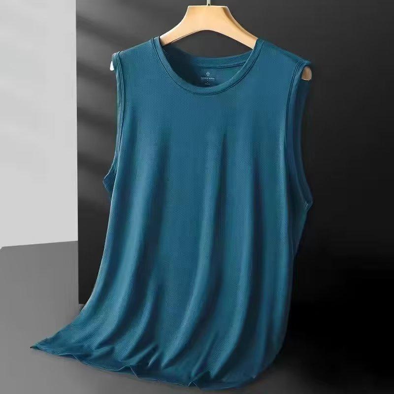 Мужской спортивный жилет Ice Silk Mesh без рукавов