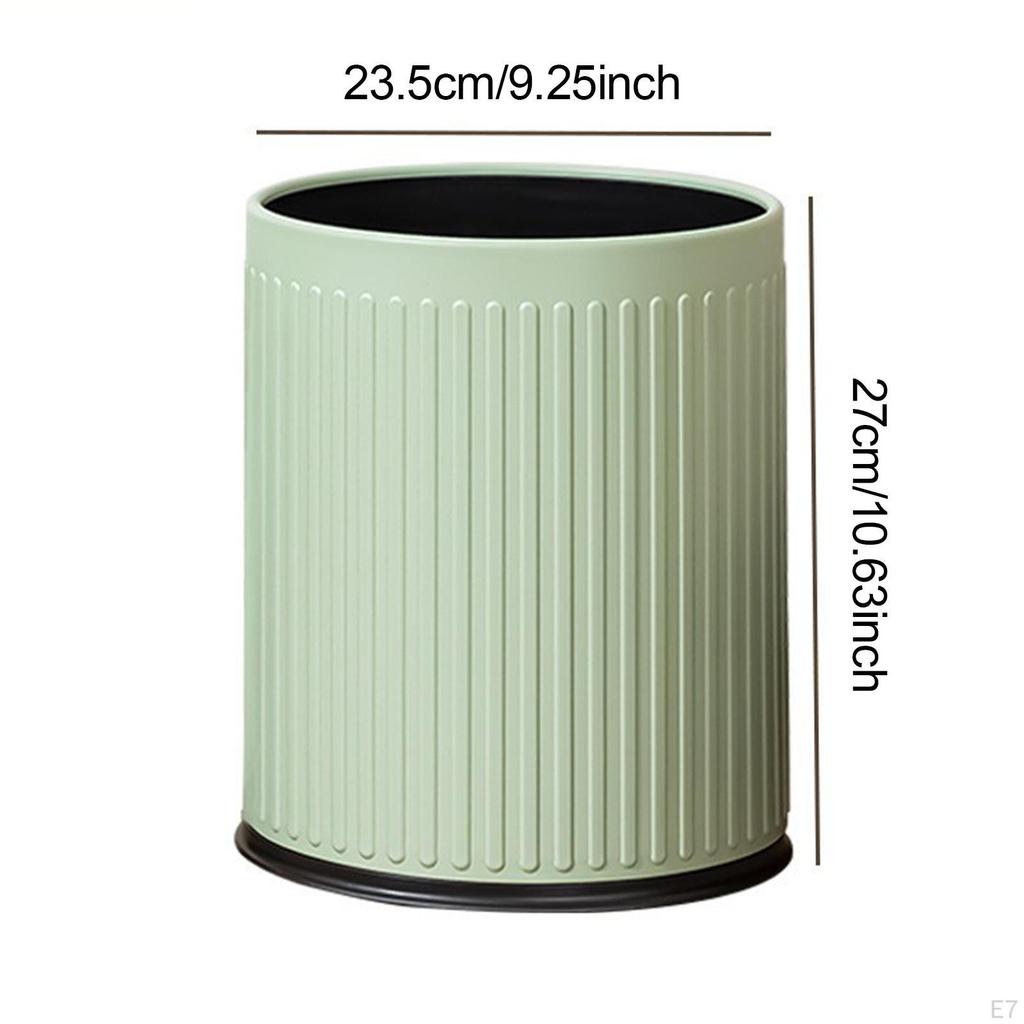 Домашнее мусорное ведро для гостиничного номера с открытым верхом, держатель для отходов большой вместимости