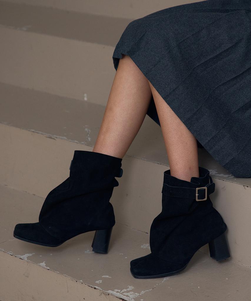 Lilyshoe Claire Half Boots_Black