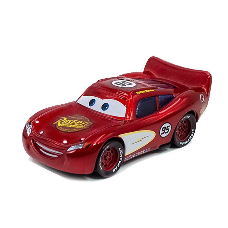 Классическая литая модель машинки Молния Маккуин из мультфильма Pixar Cars для веселой игры детей