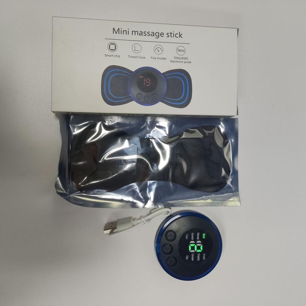 Cervical Spine Massage Sticker Low Frequency Intelligent Pulse Massage Sticker Pocket Massager Portable Charging Massager Pulse Whole Body Sticker
