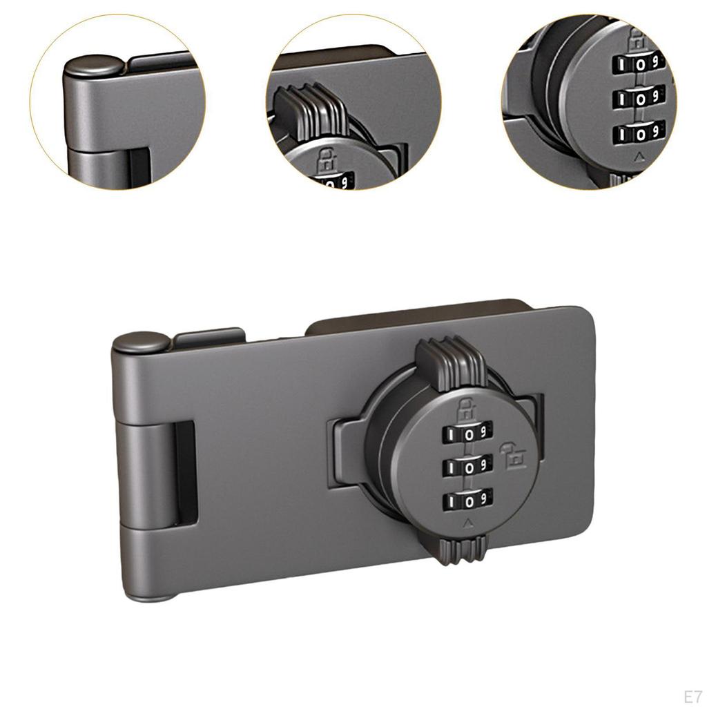 Шкаф с кодовым замком, паролем, поворотной защелкой, без ключа для сарая