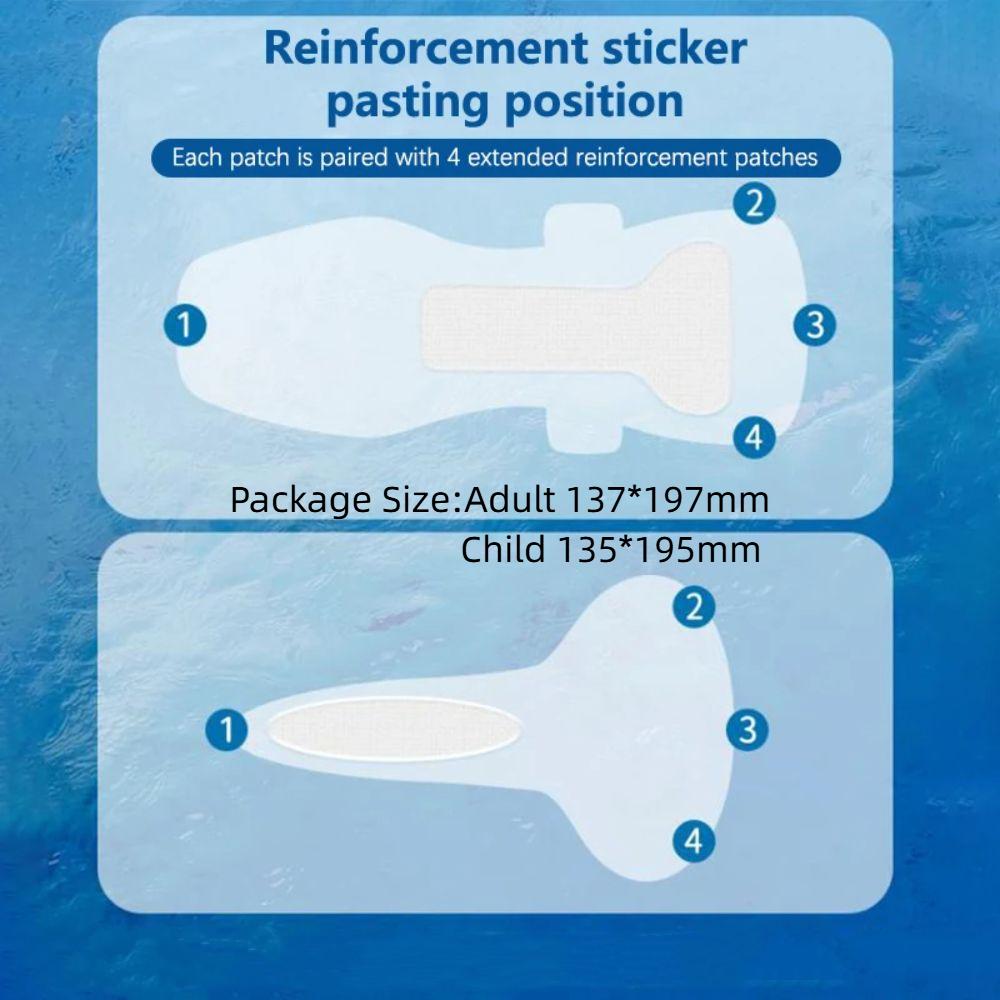 PU Women Private Patches Breathable Waterproof Sticker Safe Swimming Private Sticker