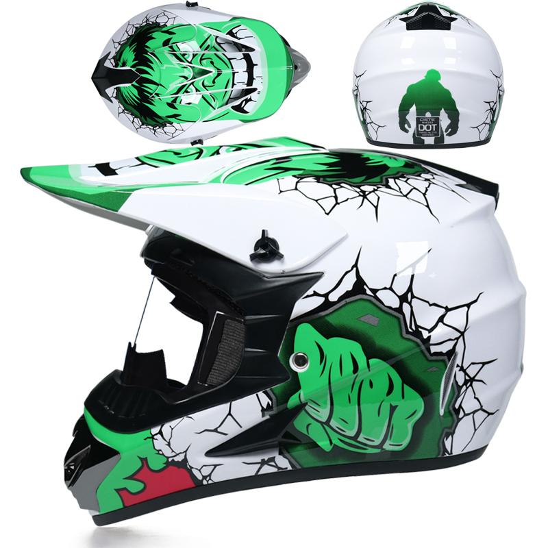 ABS Certified Professional Motocross Helmet Men's Motorcycle Casco Off-road Rally Capacete Dot 1.3kg Unisex