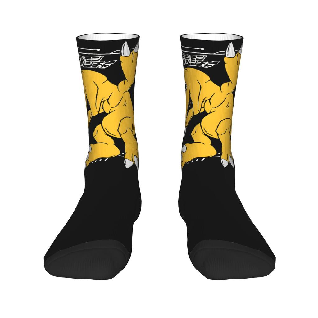 Winter Warm Hip-hop Unisex Digimon and Crests Socks Nostalgic Anime Breathable Skateboard Socks