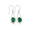 Chrome Diopside Gemstone 925 Sterling Silver Jewelry Handmade Women Earrings EE-14-2