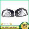 Volvo S80 Передний боковой угловой фонарь (Номера деталей: 8620463, 8620464)