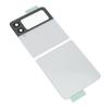 Flip Phone Back Cover Replacement with Pre Installed Tape Camera Lens Tools Back Glass Housing Door