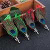 Classic Unisex Novelty Party Feather Gift Jewelry Brooch Lapel Pins Dress Suit Accessory