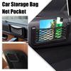 Universal Car Organizer Mesh Storage Bag Net Auto Seat Back Holder Sundries Flexible Nets Pocket Elastic Side Mesh Interior J2Q4