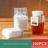 Упаковка 50/100 шт. Одноразовые пакеты-фильтры для кофе с подвесным ушком, ручная заварка, экологически чистые бумажные пакеты, аксессуары для кофе эспрессо, инструмент для чая