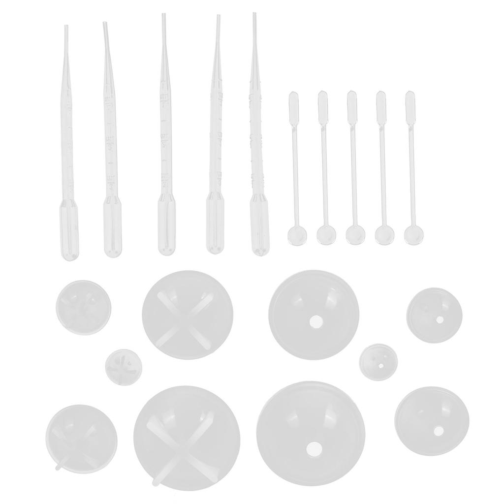 Silicone DIY Craft Molds Jewelry Making Silicone Mold Stirring Rod Dropper Tools