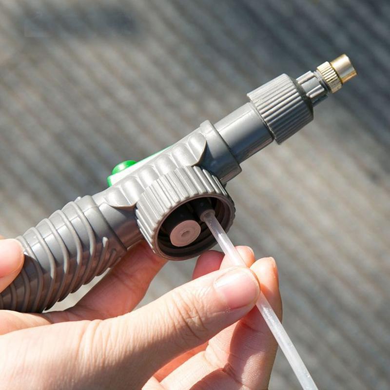 Manual High Pressure Air Pump Sprayer Adjustable Drink Bottle Spray Head Nozzle Garden Watering Tool Sprayer Agriculture Tools