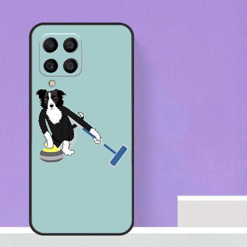 Чехол для телефона Samsung Galaxy M23 M20 M32 M52 M56 M16 M36 M54 M34 M14 M35 M55 M15 M11 M31 M13 M53 с изображением бордер-колли