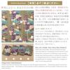 Ren Wagara Box Pouch (Retro Flower - Red) Gusset