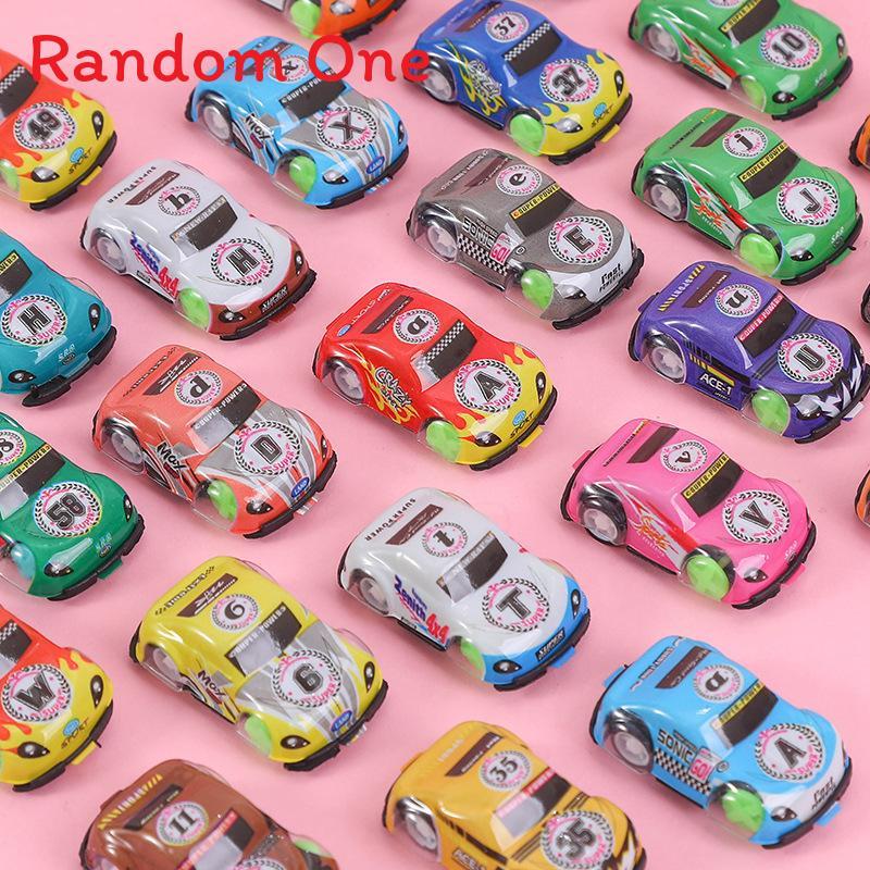 Letters Plastic Mini Rebound Car Toy Fun Play For Kids Hand Skills Development