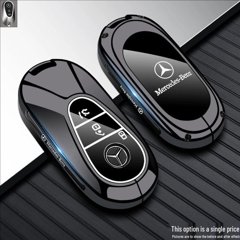 Чехол для ключа Mercedes-Benz для C200L, A180, E300L, GLC260, GLA, GLB, S-класса, B-класса, GLE