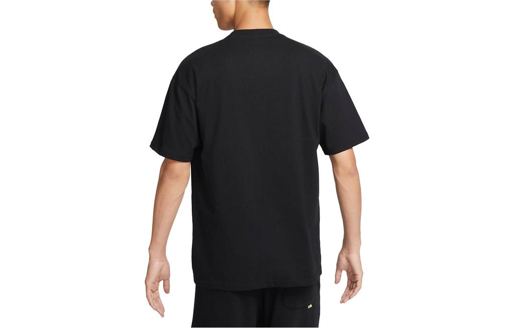 Nike Футболки Мужские Черные С Круглым Вырезом Умеренный Прямой Крой FD1301-010