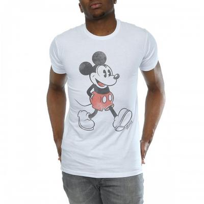 Футболка мужская Walking Mickey Mouse из хлопка