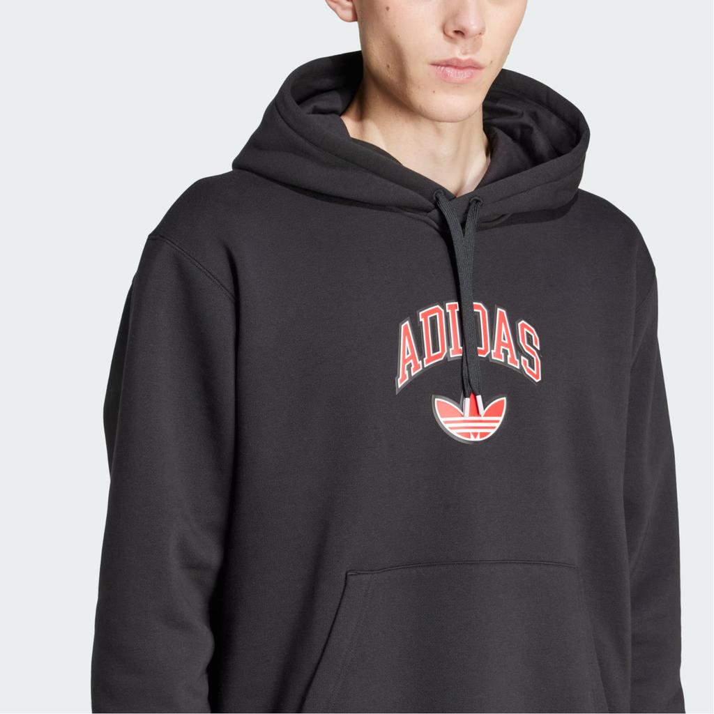 adidas Оригинальный свитшот Originals Ext Q12 Varsity с капюшоном и длинными рукавами для мужчин JP1013